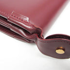Cartier Must · Leather Shoulder Bag · Bordeaux