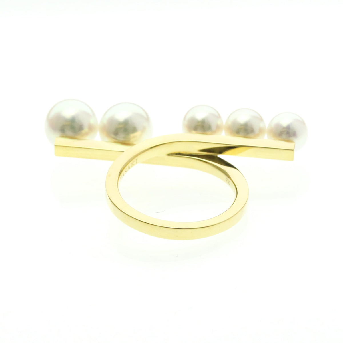Tasaki Balance · Pearl · 18K Yellow Gold · Size 6 (EU 55)