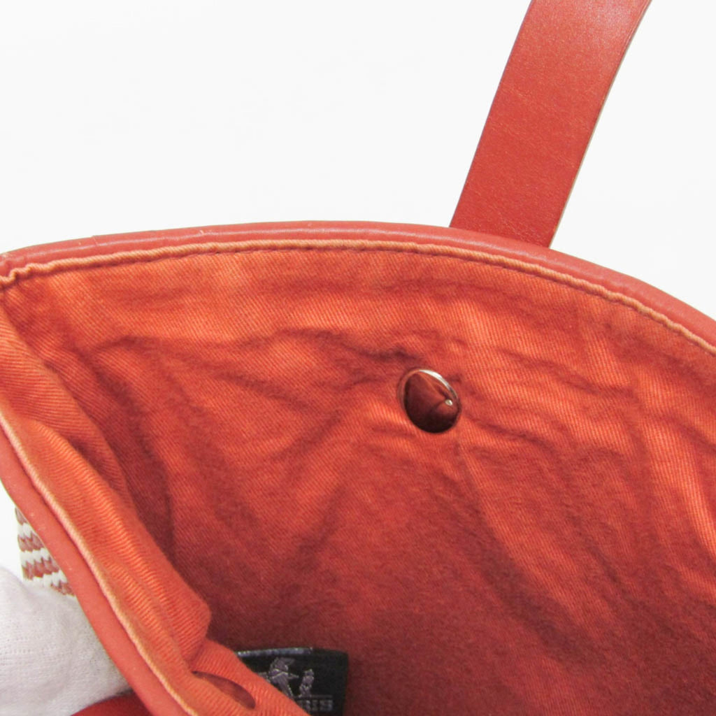 Hermès Ahmedabad · Leather & Toile Tote
