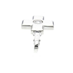 Cartier Cross · 18K White Gold · Diamond