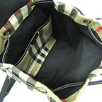 Burberry Enfild · Check Canvas & Leather
