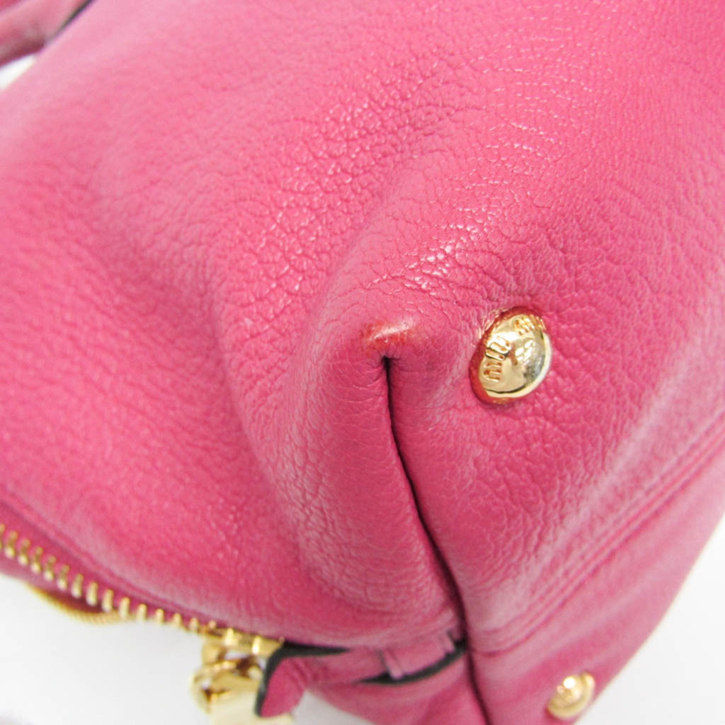 Miu Miu Madras · Leather