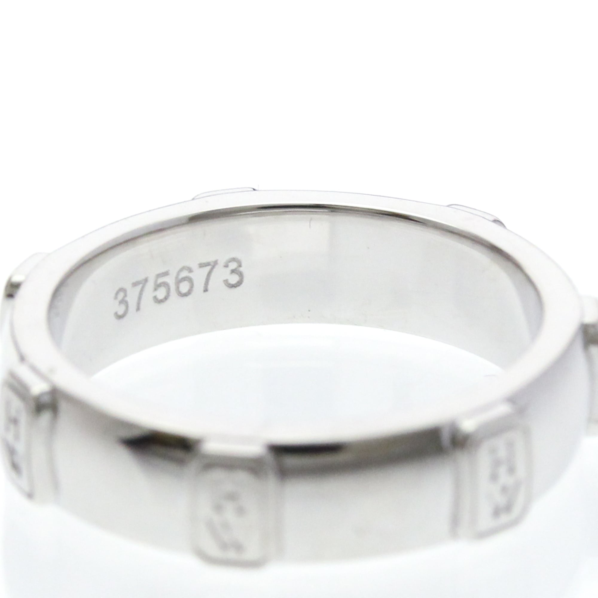 Harry Winston HW Logo · 18K White Gold