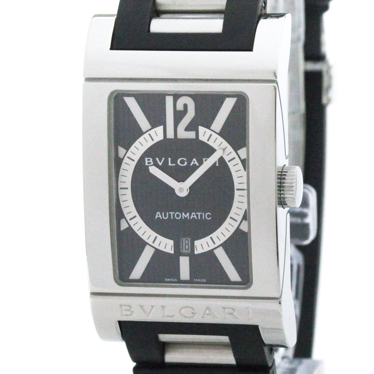 Bvlgari Rettangolo · Steel · Automatic