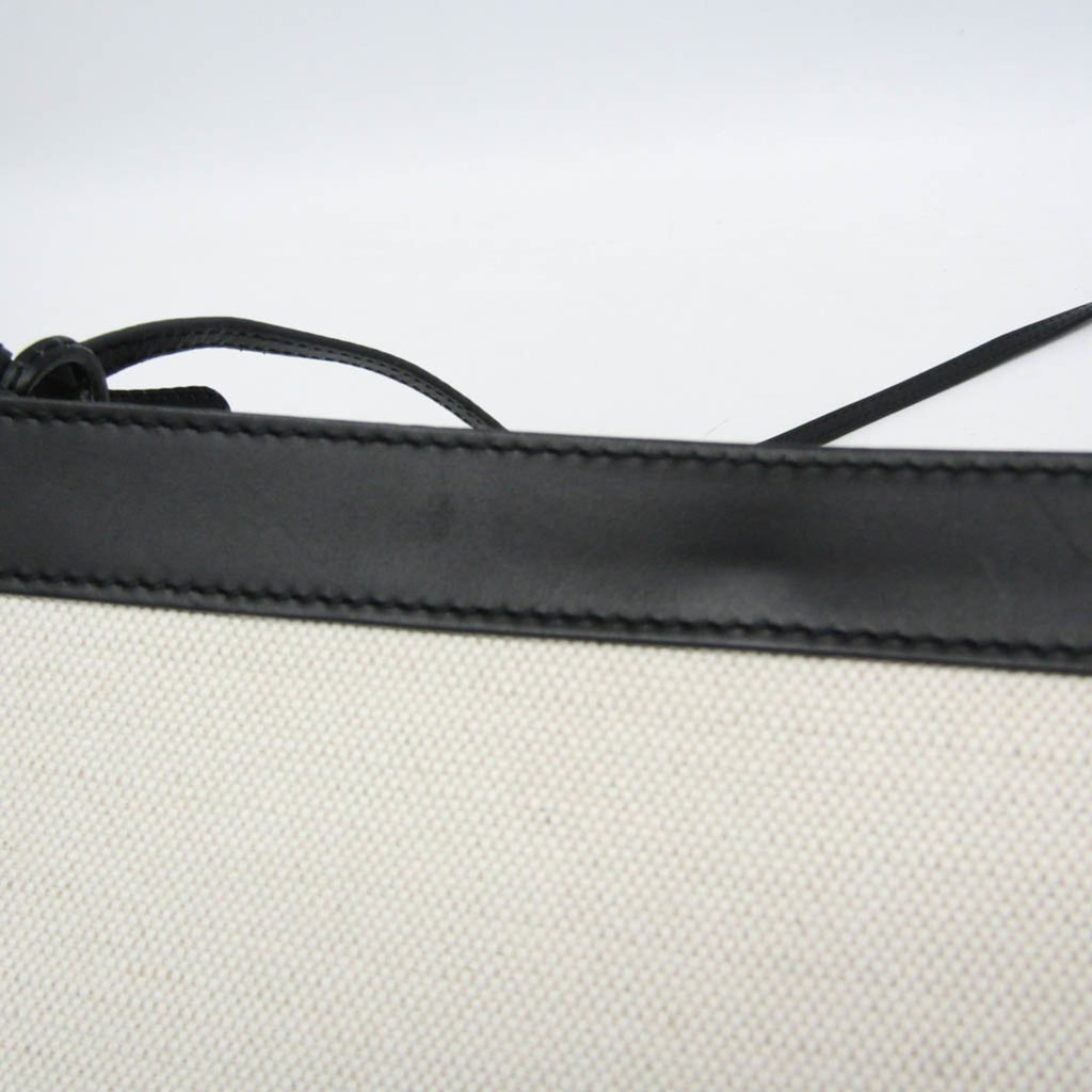 Balenciaga Navy Pochette · Canvas & Leather