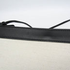 Balenciaga Navy Pochette · Canvas & Leather