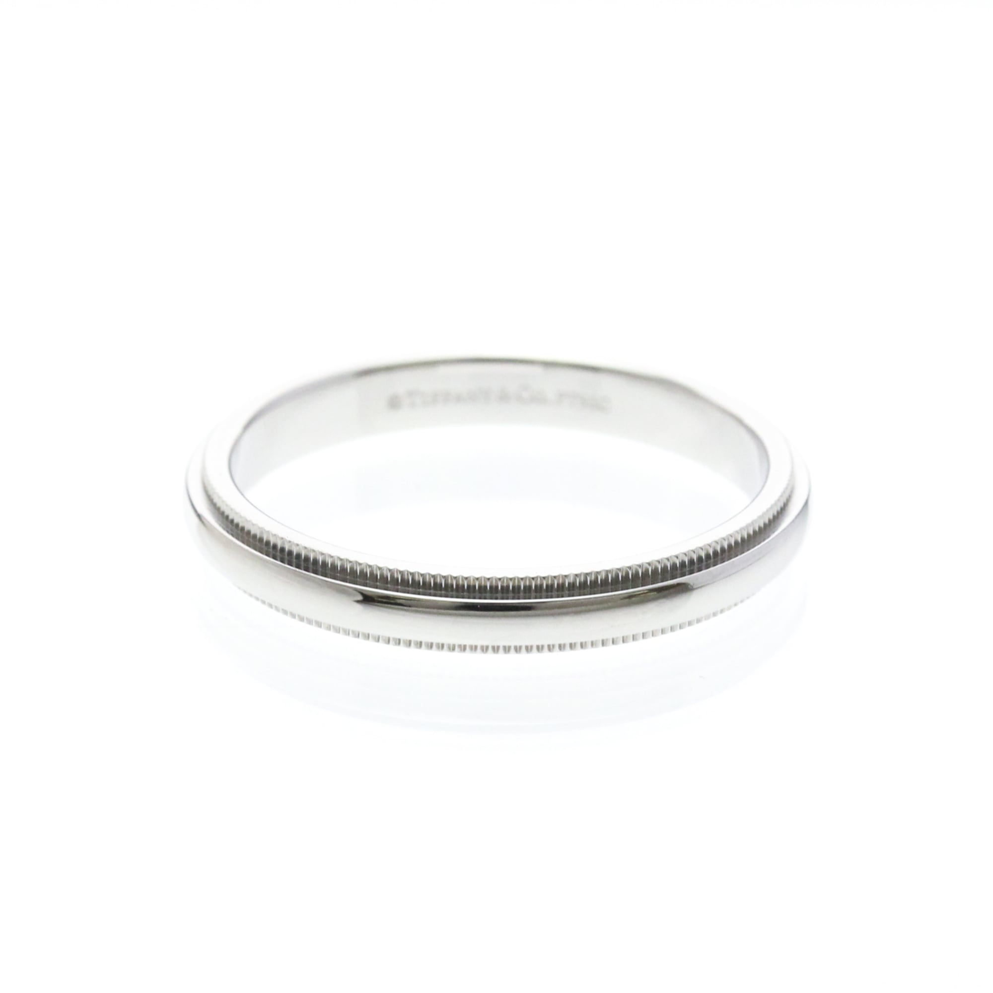 Tiffany Milgrain · Platinum