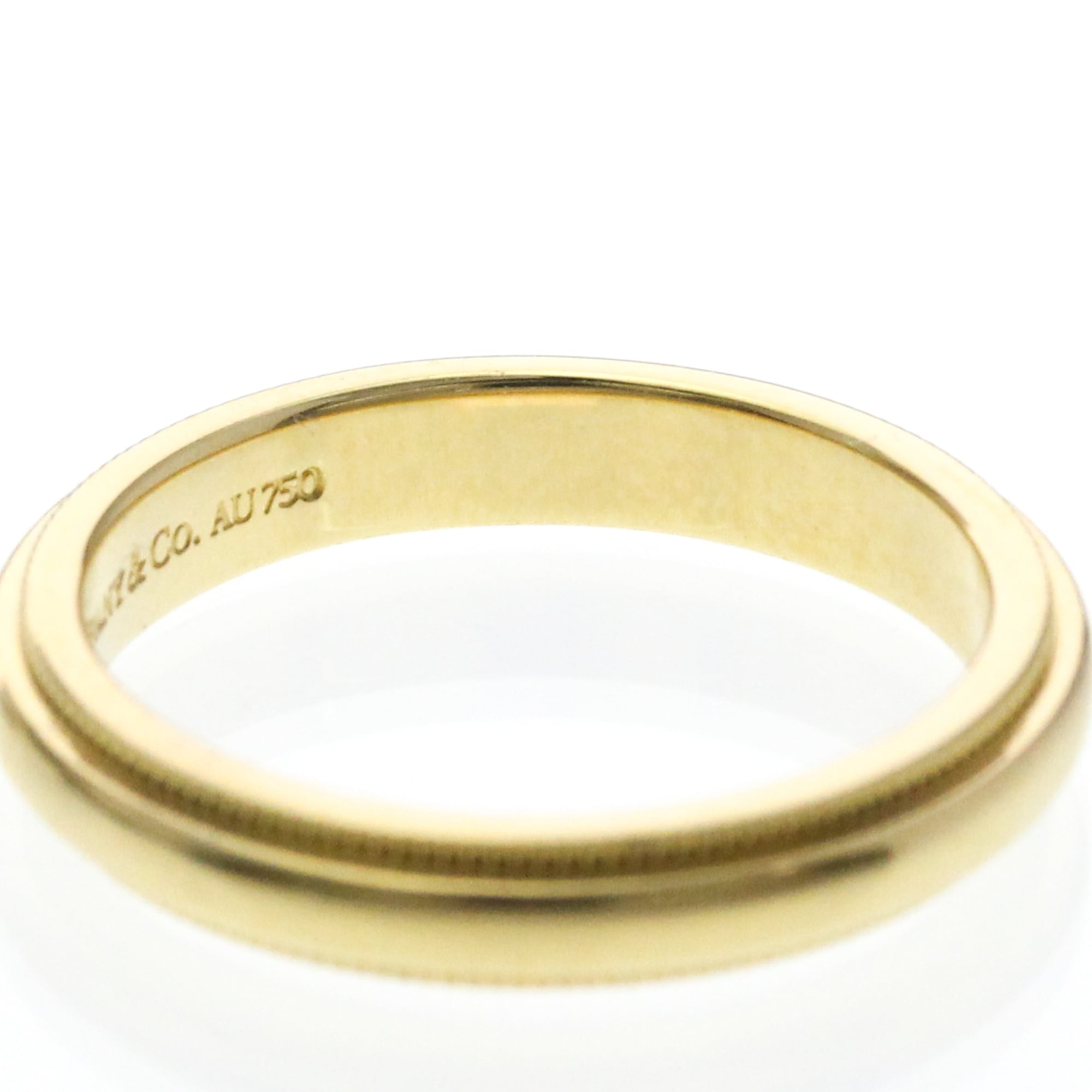 Tiffany Milgrain · 18K Yellow Gold