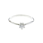 Tiffany Solitaire · 0.2ct Diamond · Platinum