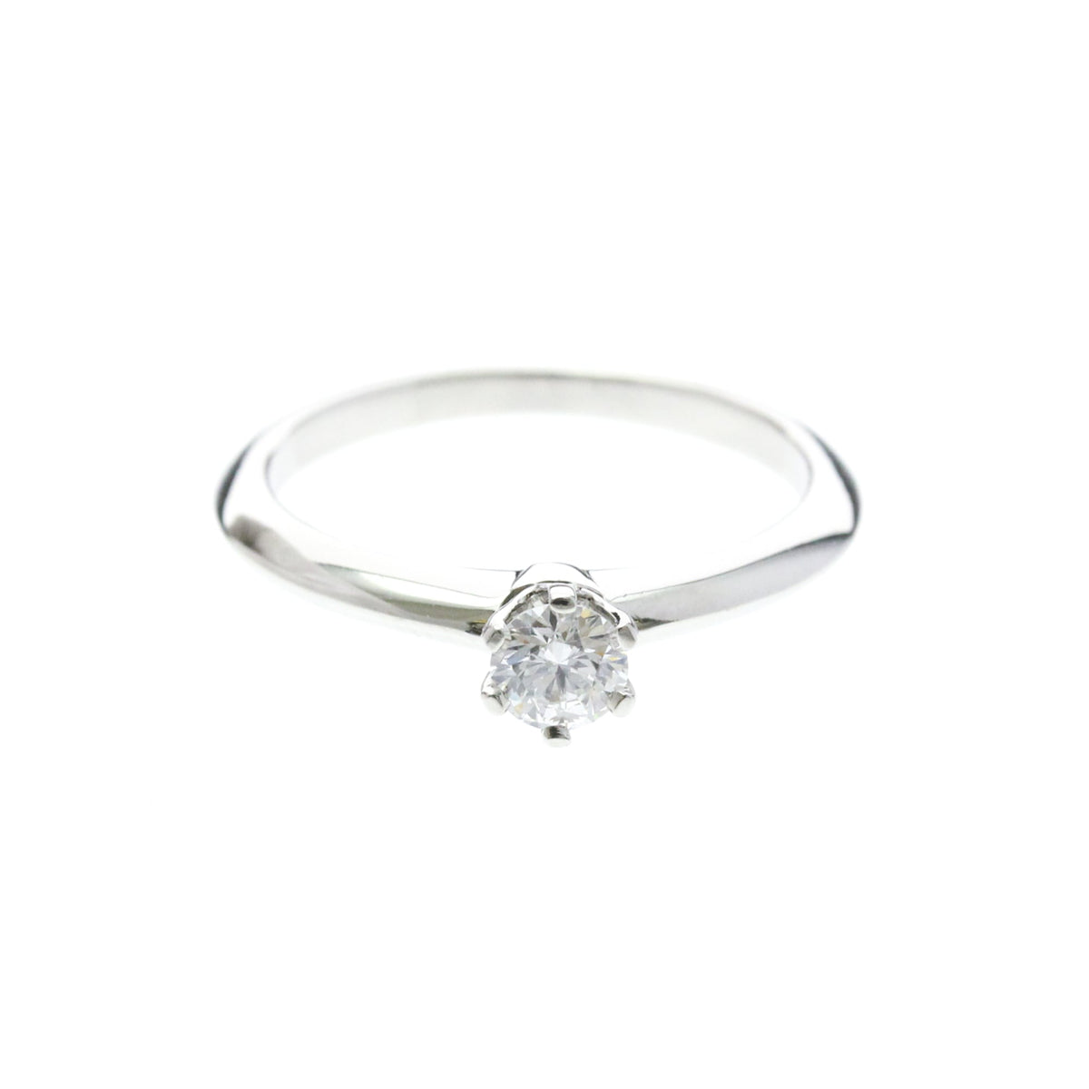 Tiffany Solitaire · 0.2ct Diamond · Platinum