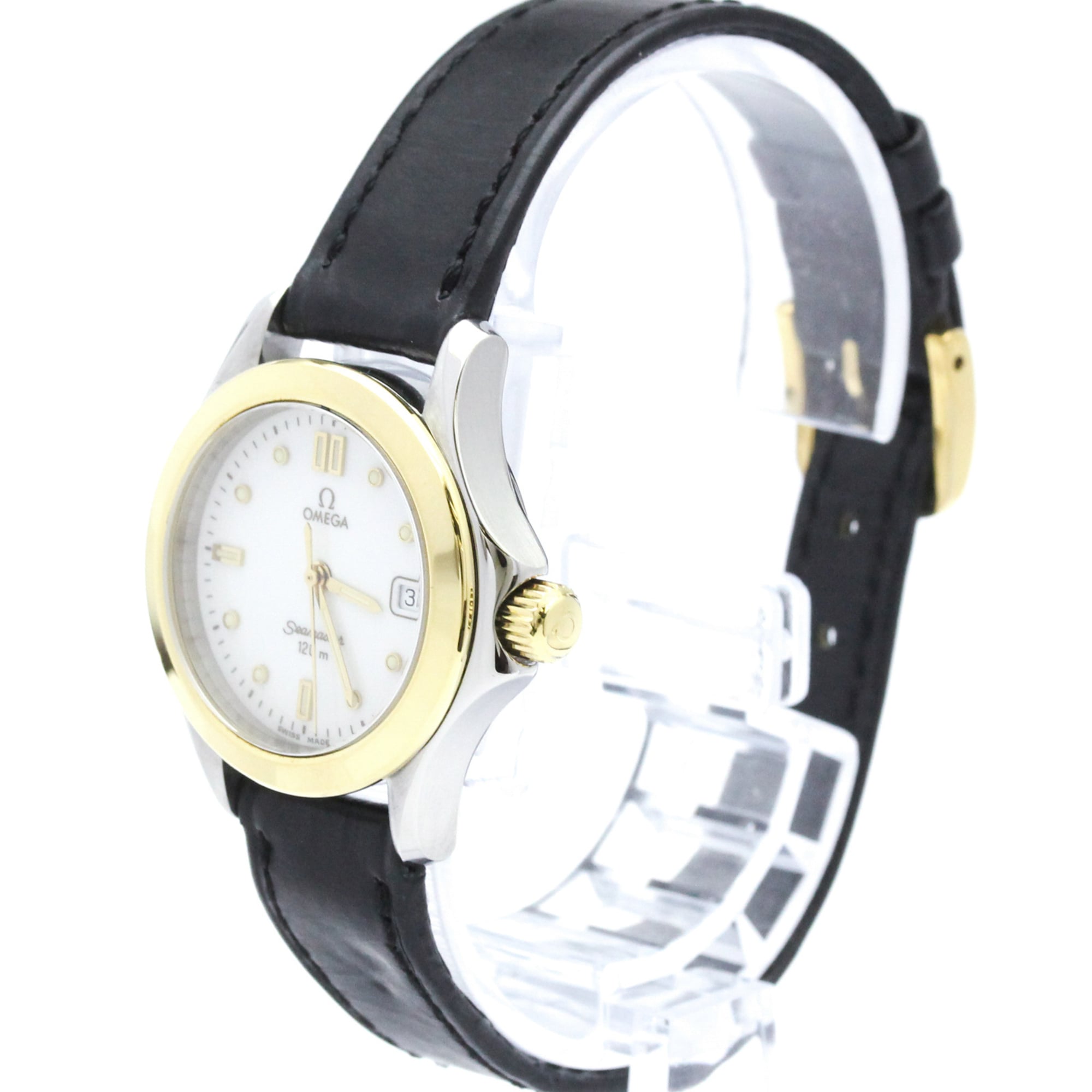 Omega Seamaster 120M · 18K Yellow Gold · Steel