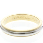Tiffany Milgrain · Platinum & 18K Gold