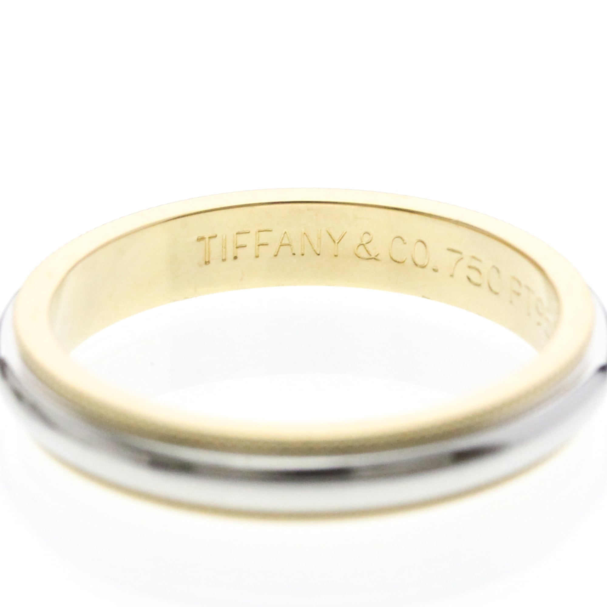 Tiffany Milgrain · Platinum & 18K Gold