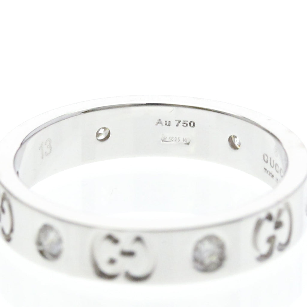 Gucci Icon · Diamond · 18K White Gold
