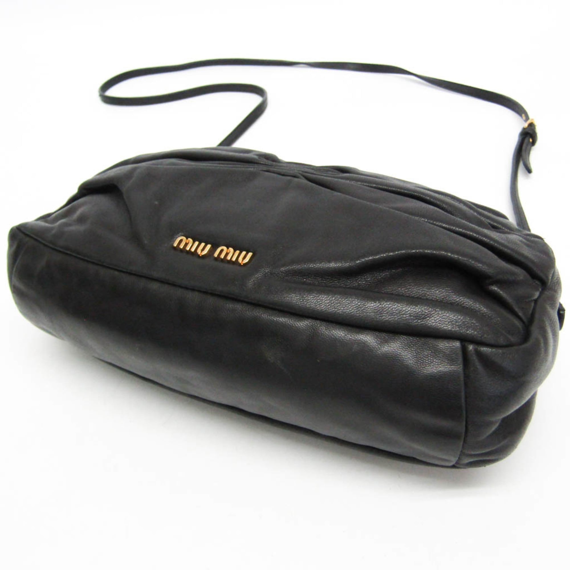 Miu Miu Ribbon Gather · Lambskin