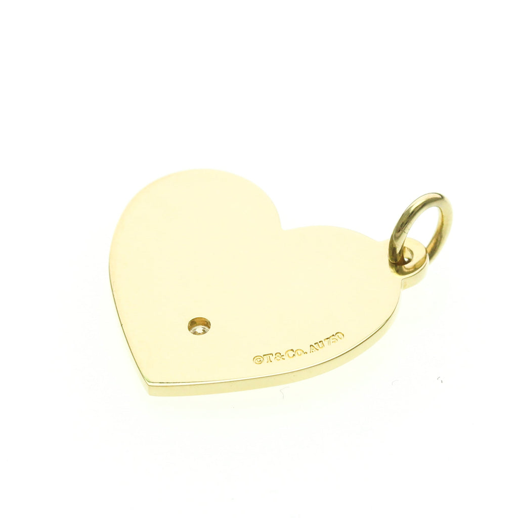 Tiffany Heart · Diamond · 18K Yellow Gold
