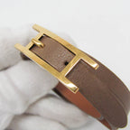 Hermès Hapi · Choker Bangle · Leather