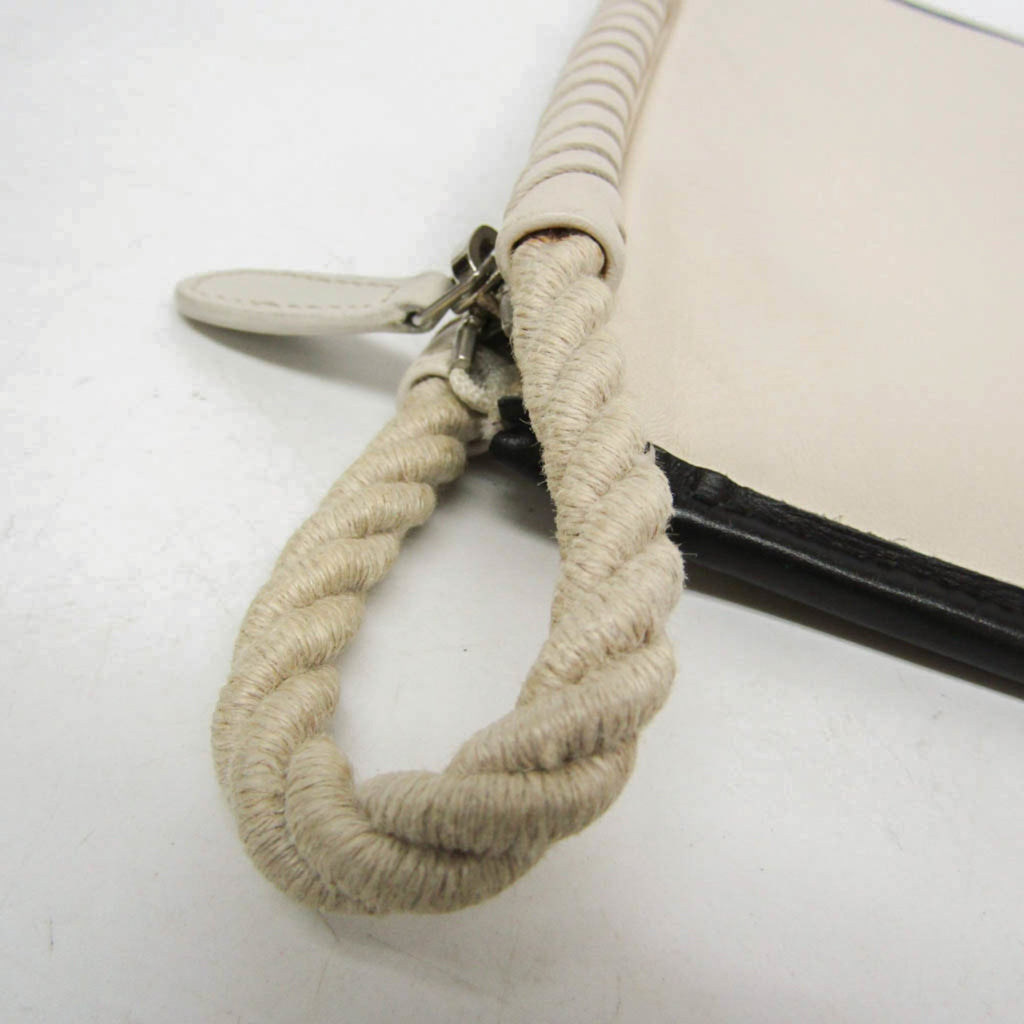 Balenciaga · Leather Clutch · Monochrome