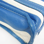 Balenciaga Bazar Shopper XS · Striped Leather