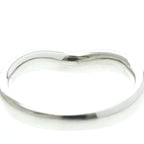 Tiffany Curved Band · Platinum · Diamond