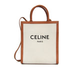Celine Small Vertical Cabas · Canvas