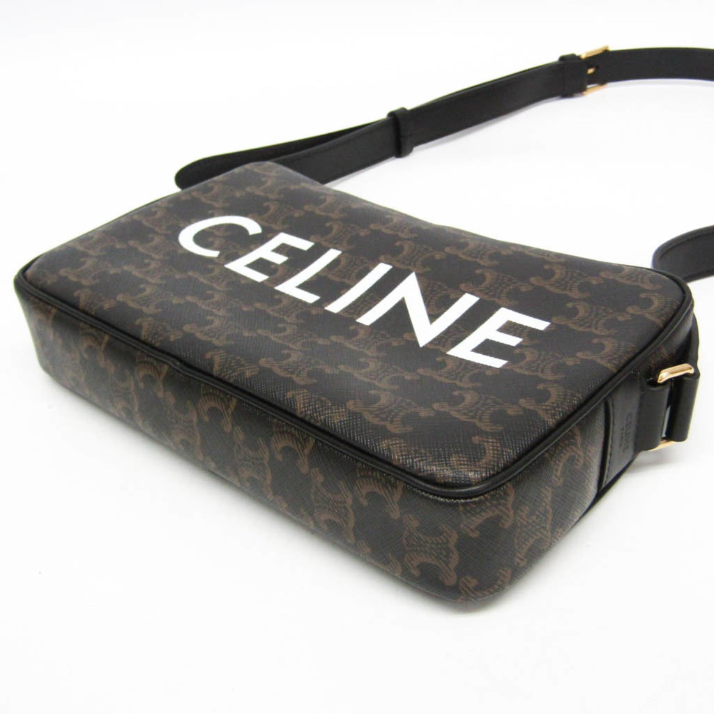 Celine Triomphe Medium · Coated Canvas