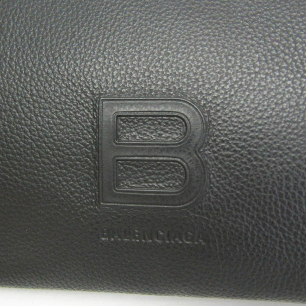 Balenciaga Hourglass · Leather Clutch