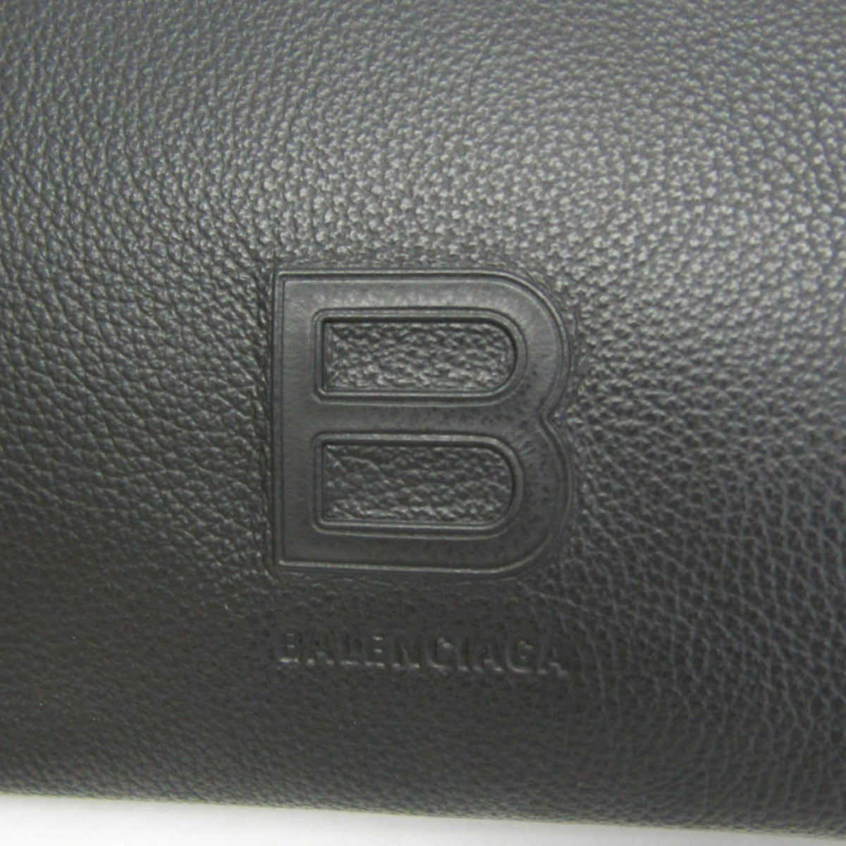 Balenciaga Hourglass · Leather Clutch