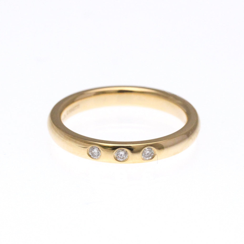 Tiffany Stacking Band · 3 Diamond · Rose Gold