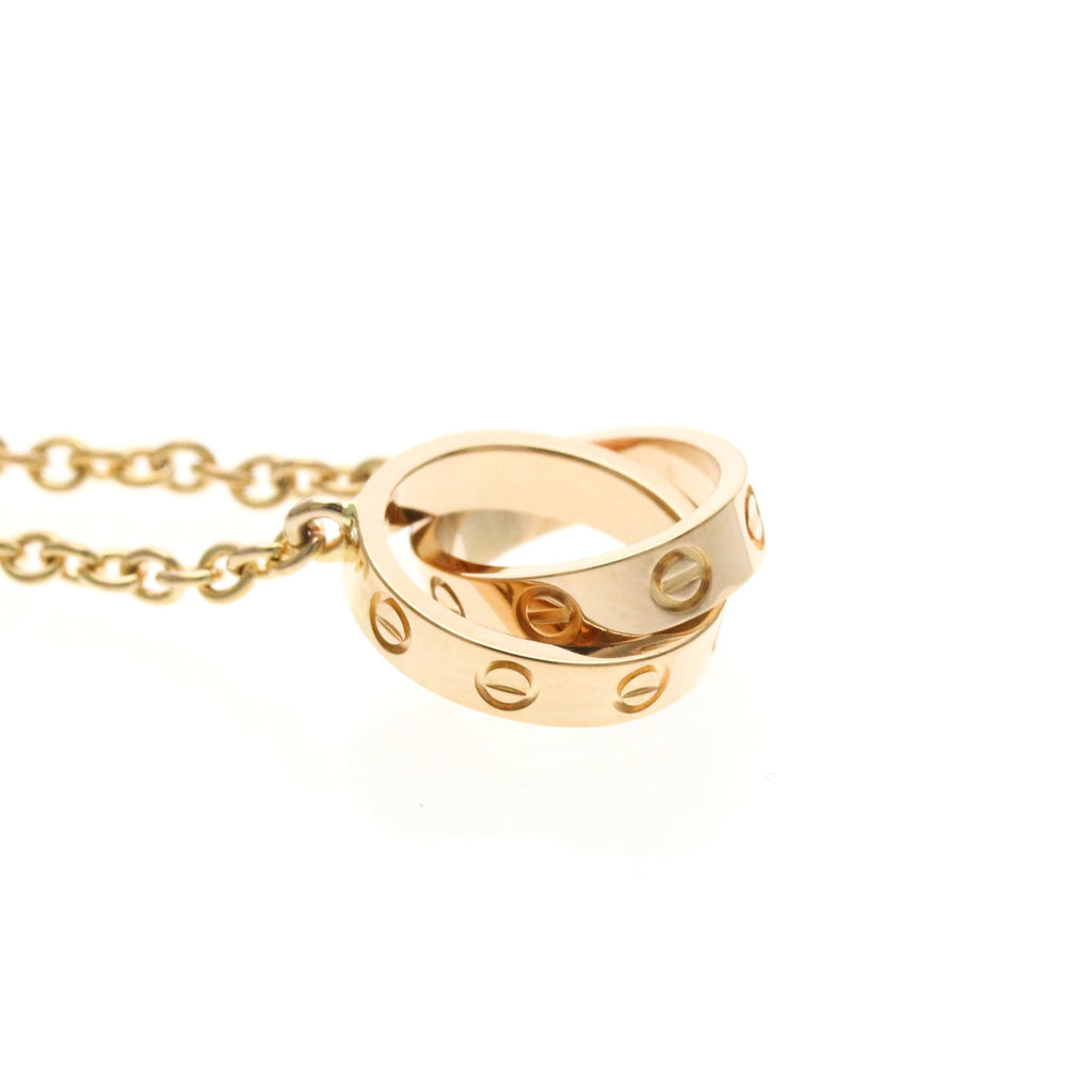 Cartier Baby Love Necklace · Rose Gold