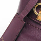 Salvatore Ferragamo Gancini · Leather