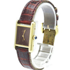 Cartier Must Tank · Vermeil · Manual Wind