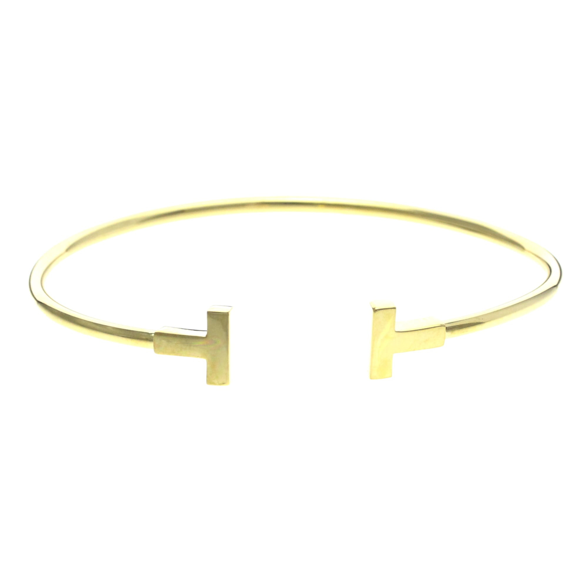 Tiffany T Wire · 18K Yellow Gold Bangle