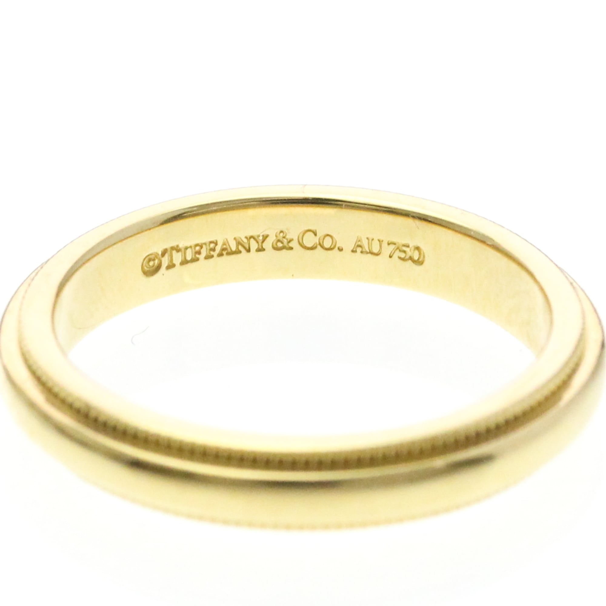 Tiffany Milgrain · 18K Yellow Gold