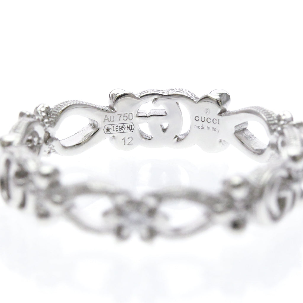 Gucci Flora Diamond · 18K White Gold