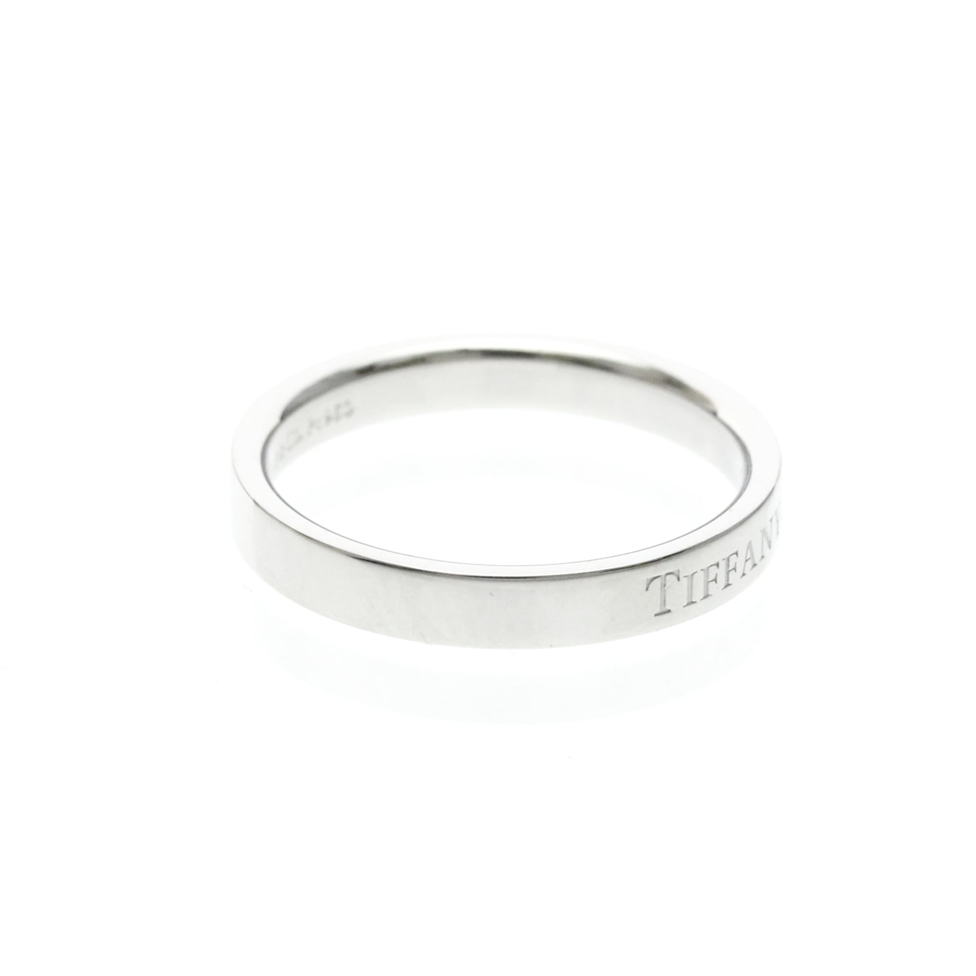Tiffany Flat Band · Platinum