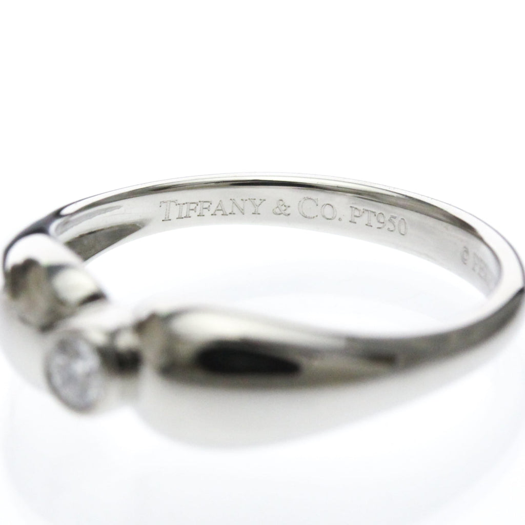 Tiffany Double Teardrop · Diamond · Platinum