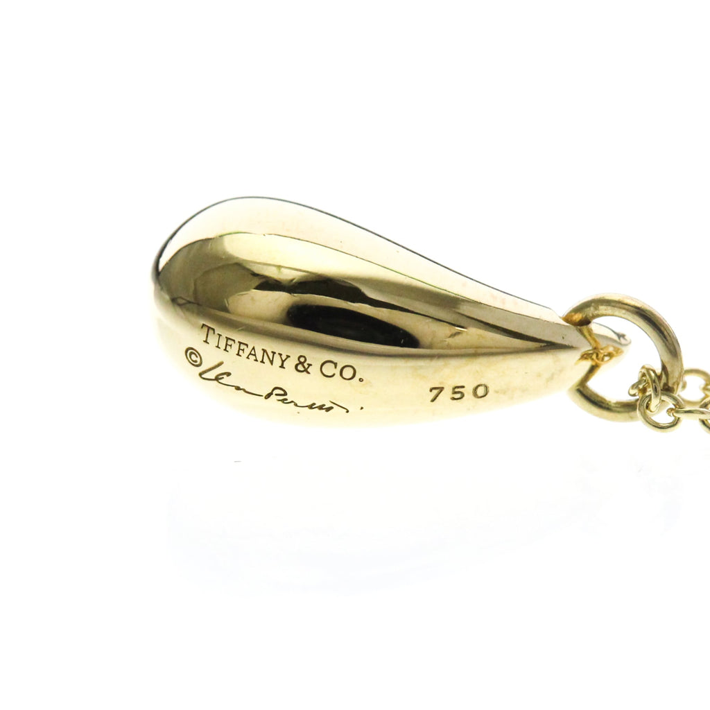 Tiffany Teardrop · 18K Yellow Gold