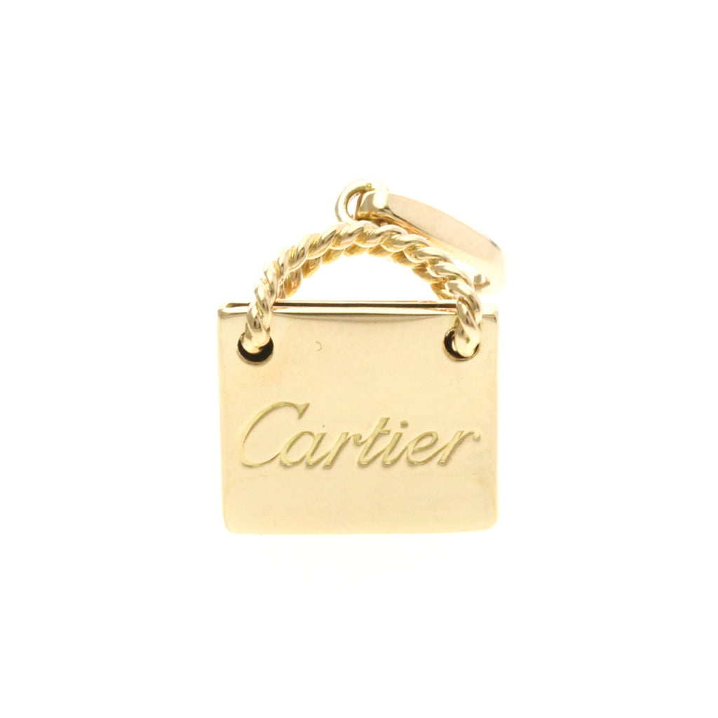 Cartier Shopping Bag Charm · Rose Gold