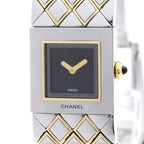 Chanel Matelasse · 18K Yellow Gold · Steel