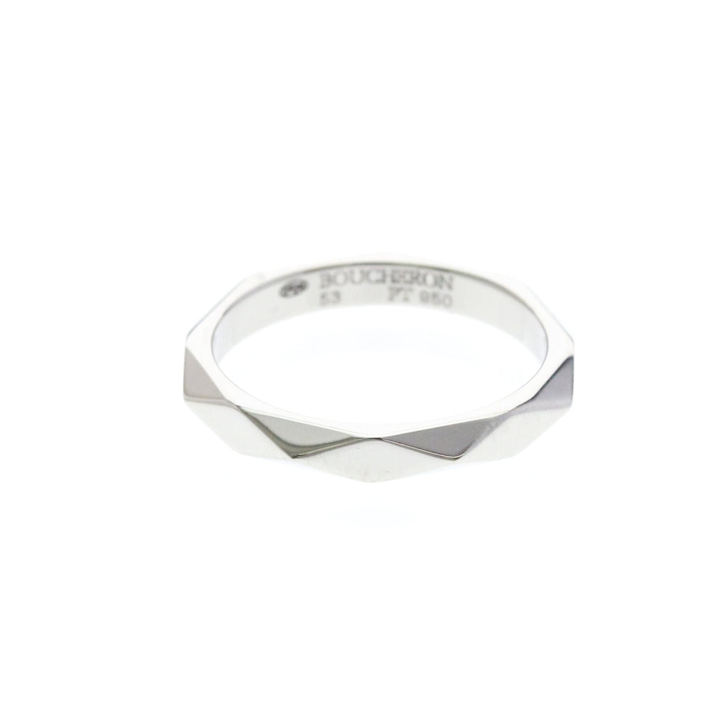 Boucheron Faceted · Platinum