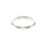 Boucheron Faceted · Platinum