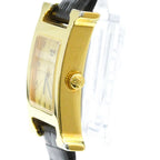 Hermès Heure H · Gold Plated · Leather