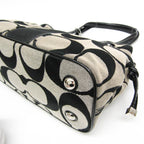 Coach Signature Stripe · Canvas & Leather