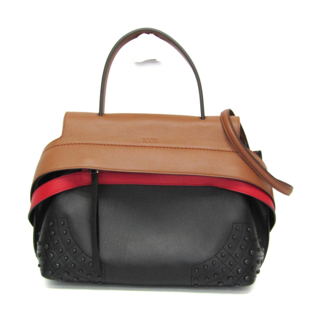 Tod's Wave Medium · Calfskin