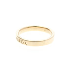 Tiffany Flat Band · Rose Gold