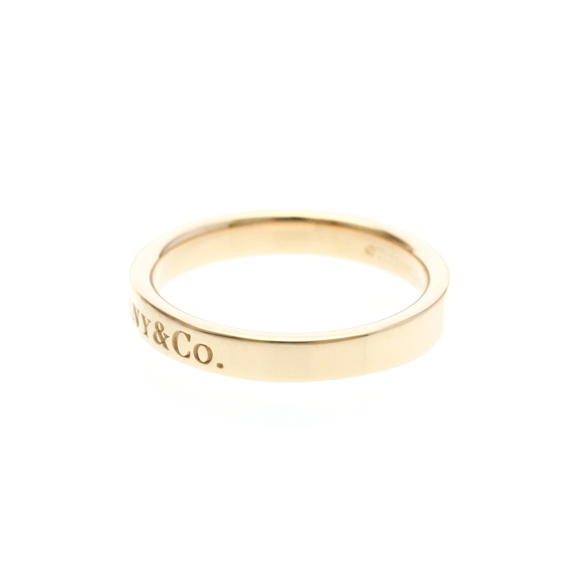 Tiffany Flat Band · Rose Gold
