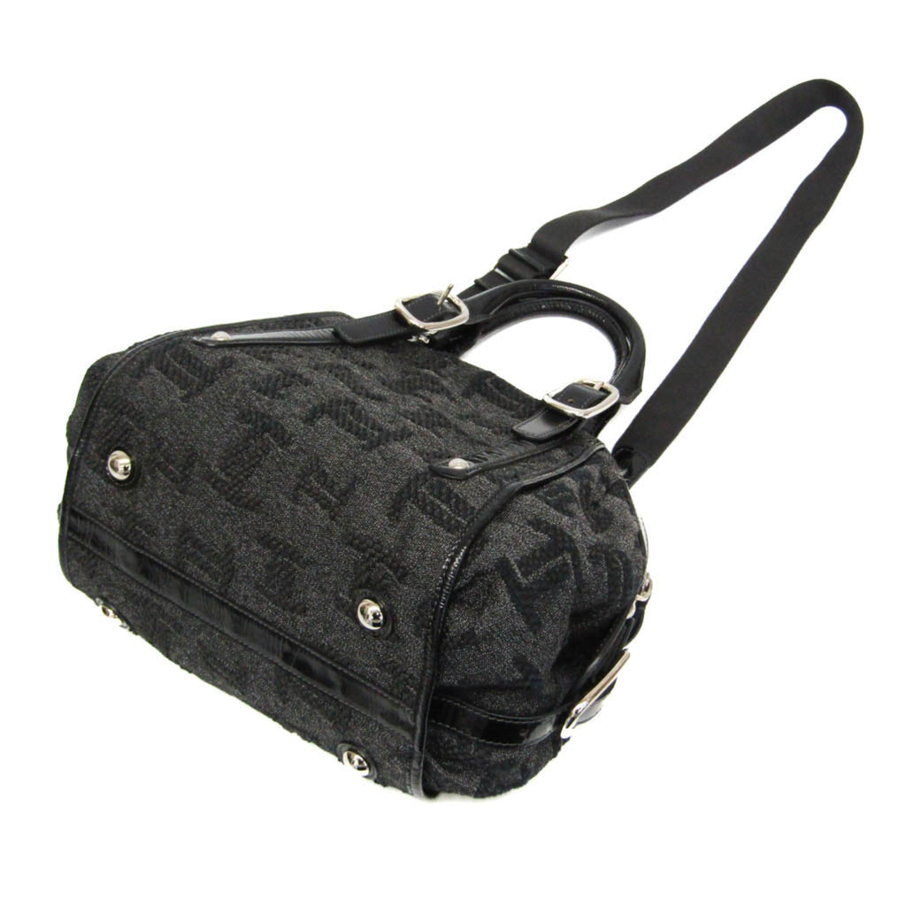 Tod's Small Boston · Canvas & Patent Leather