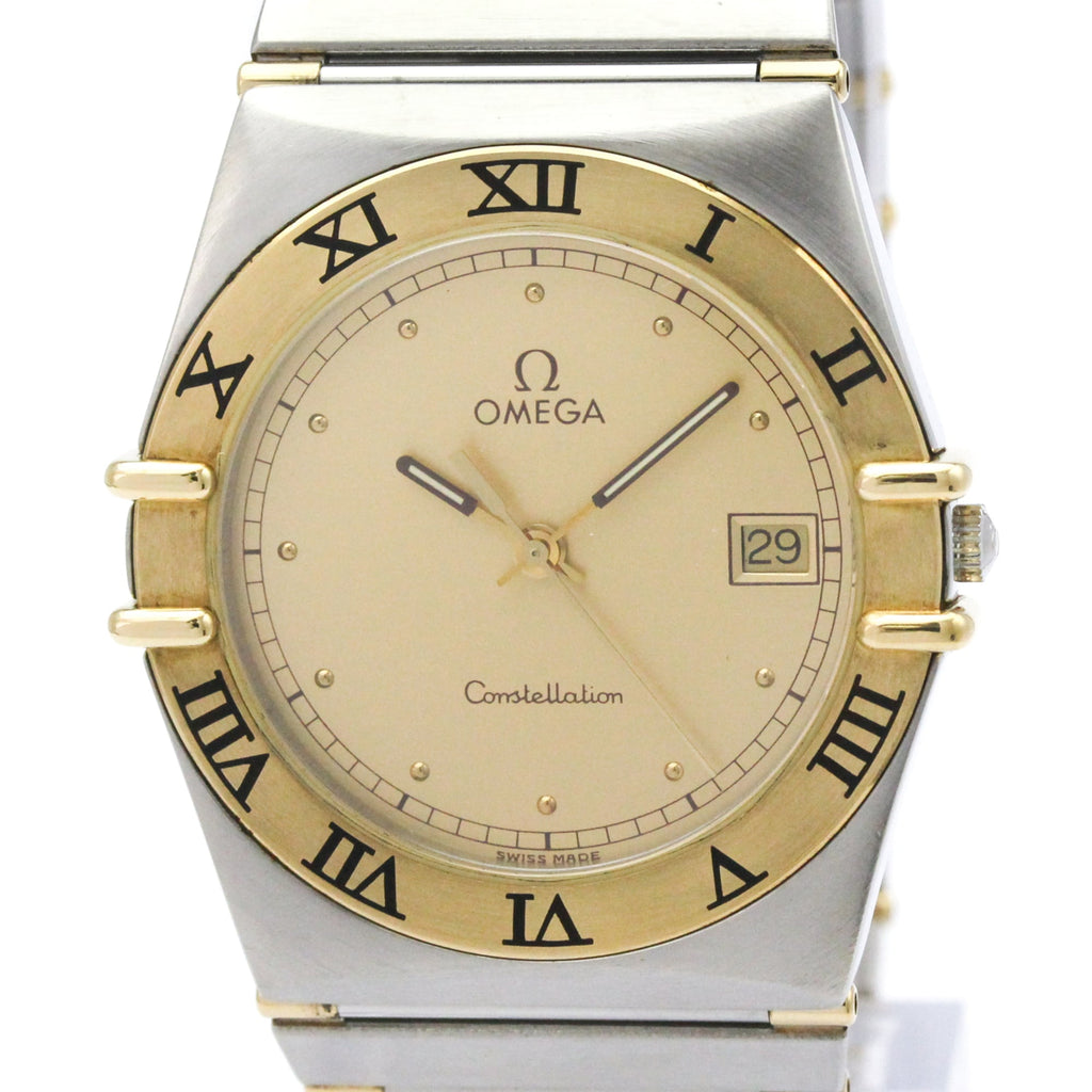 Omega Constellation · 18K Yellow Gold · Steel