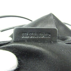 Jil Sander Drawstring · Leather & Satin